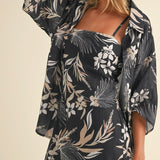 Midnight Bloom Dress Set