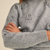 Floral Whisper Sweater