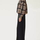 Gridlock Chic Sweater
