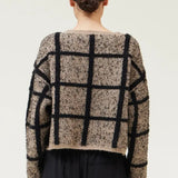 Gridlock Chic Sweater