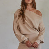 Beige Bliss Sweater Dress