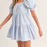 Maritime Charm Baby Doll Dress