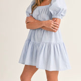 Maritime Charm Baby Doll Dress