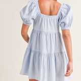 Maritime Charm Baby Doll Dress